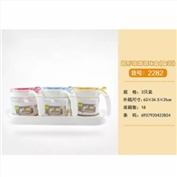 清亮2282玻璃调味盒